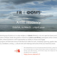 « FREEDOMS » Artist Residency